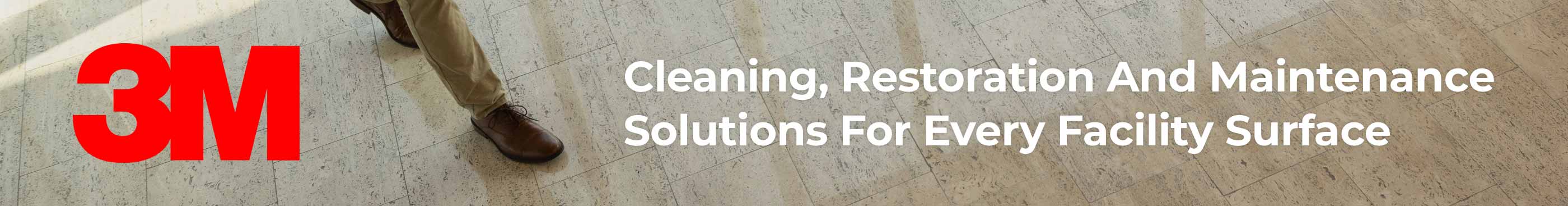 3M Cleaning restoration and M=maintenance solutions